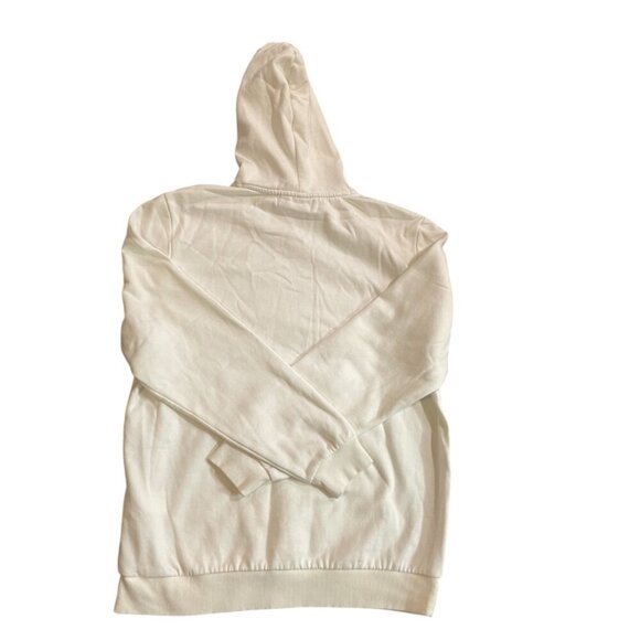 Puma. White hooded sweatshirt. Size XL. With design logo. Made in India. - Picture 3 of 9